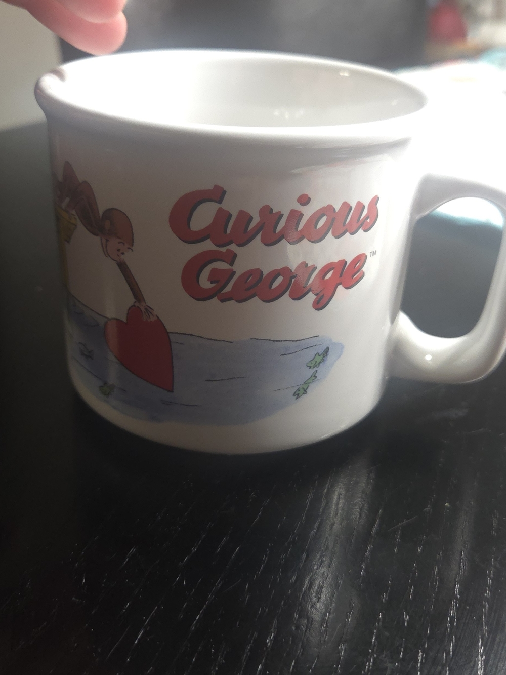 Vintage CURIOUS george Coffee Mug Collector